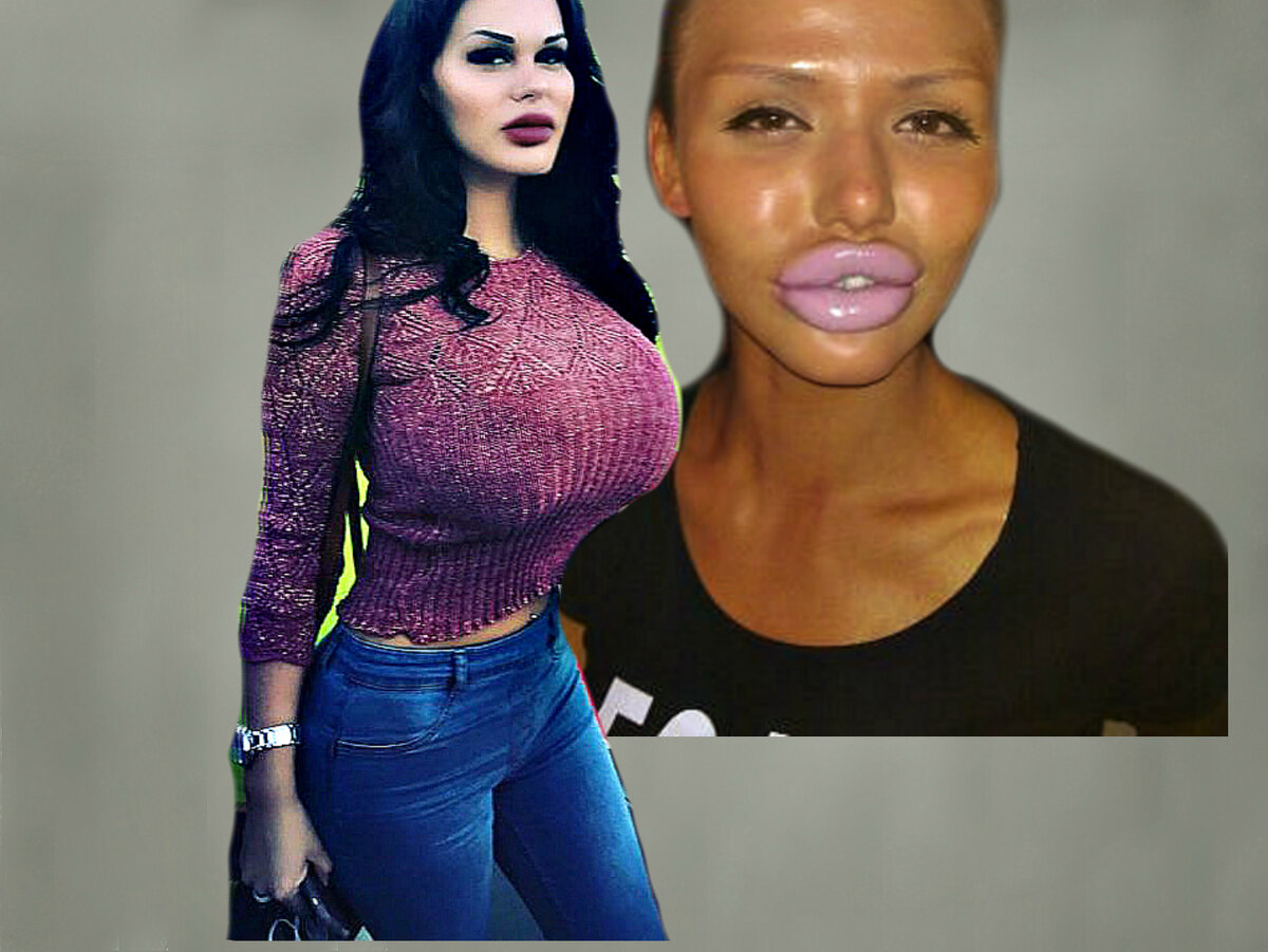 А когда-то это были 2 красивые дамы...