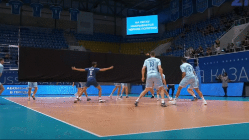 Игра через затянутую тканью сетку