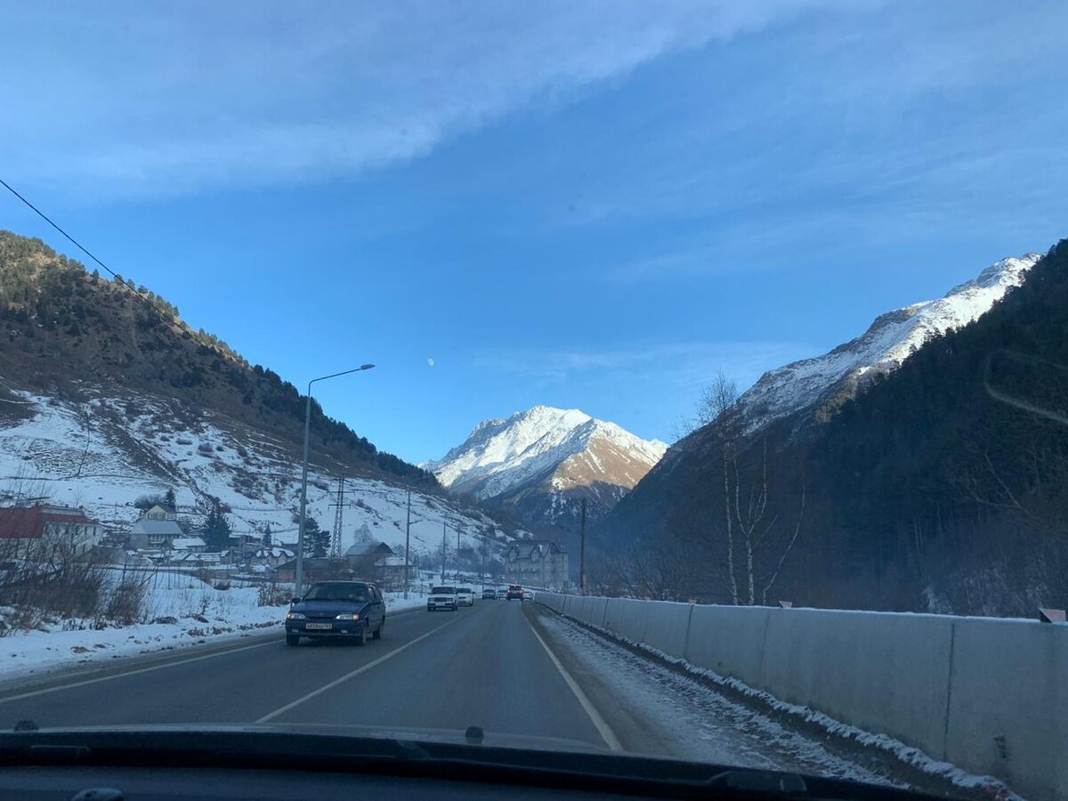 Дорога в Приэльбрусье!