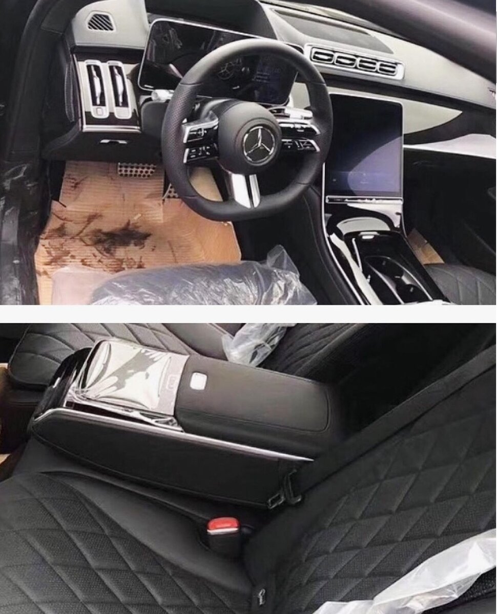 Салон нового s-class