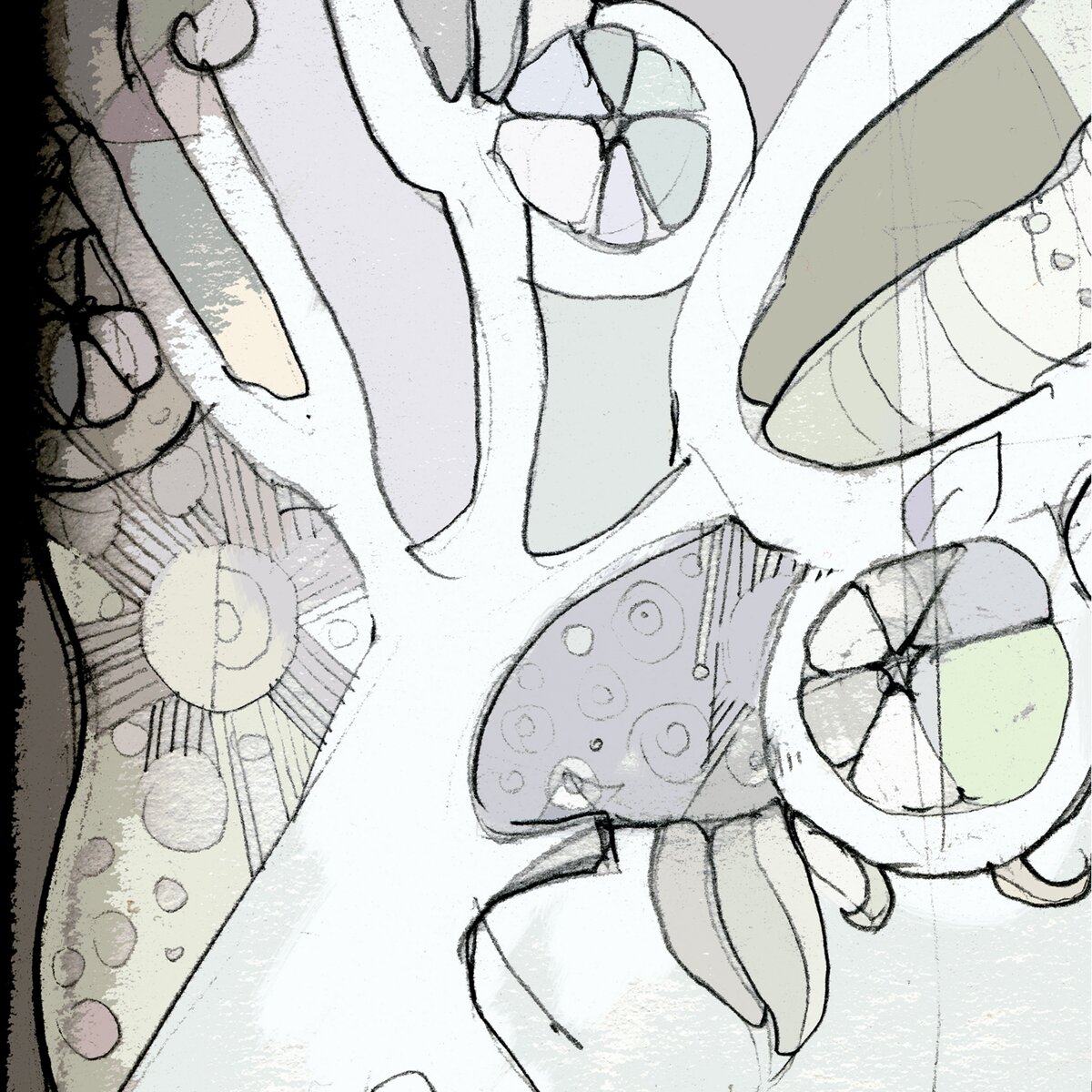 Обложка альбома "Концерт" группы ЭLЕГИЯ в версии переиздания на CD в 2013 году.