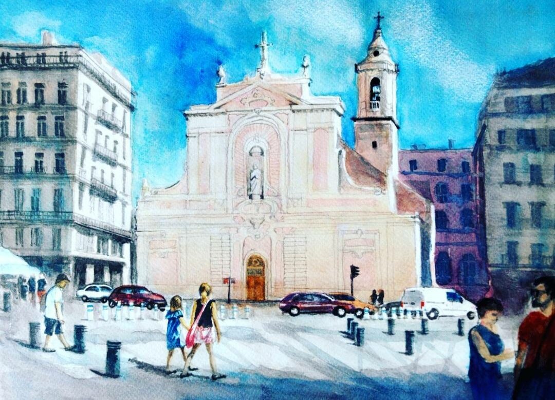 Акварели автора