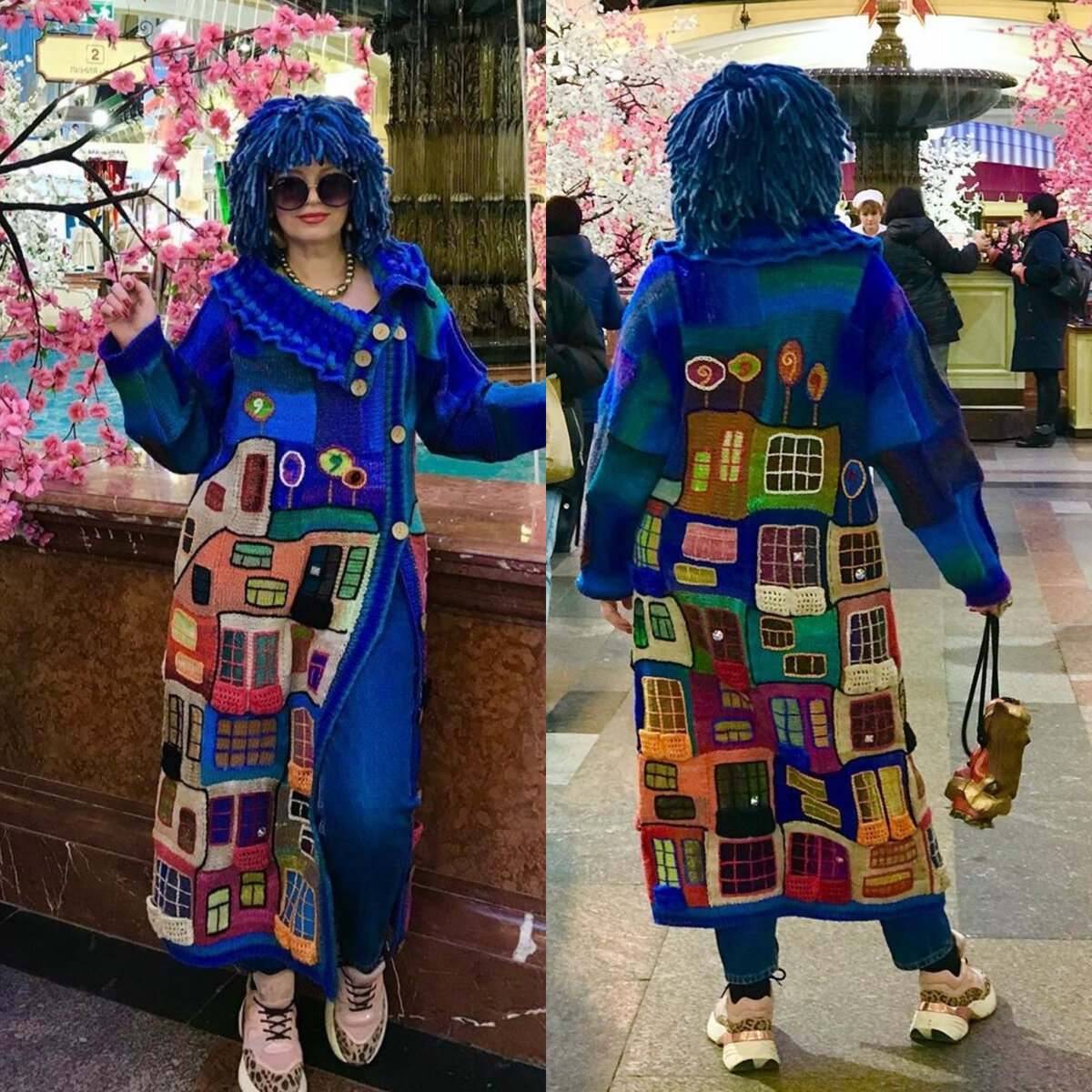 Пальто косоворотка ВЕЧЕРНИЙ ХУНДЕРТВАССЕР, 150 000 рублей