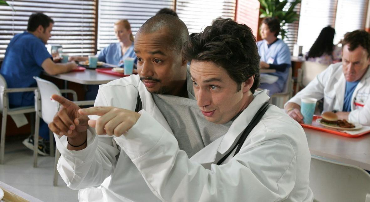 Кадр из сериала «Клиника»