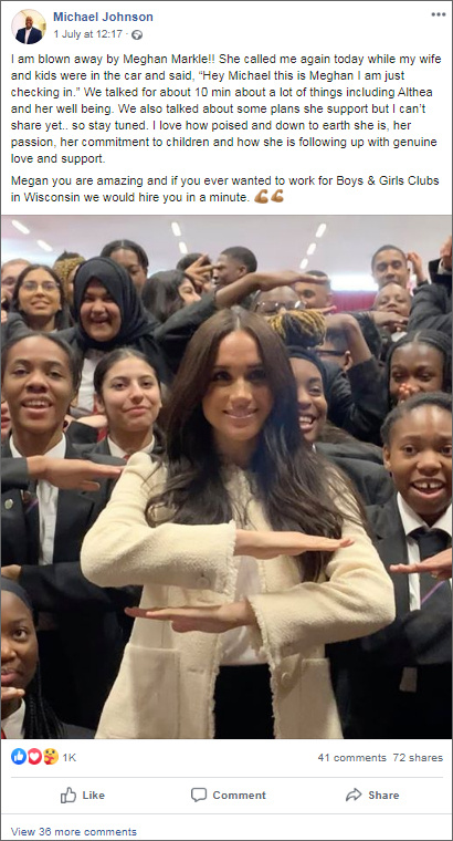 Скриншот записи из фейсбука Майкла Джонсона
(https://facebook.com/photo.php?fbid=10216403983682622)