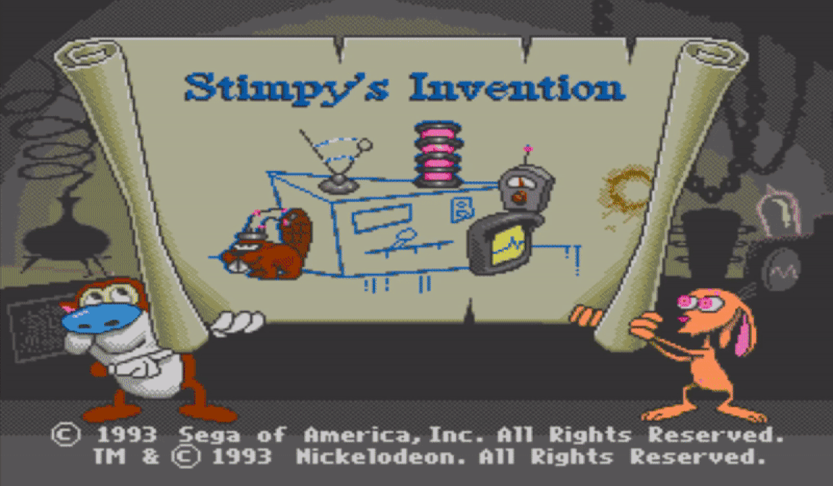 Заставка Ren and Stimpy Show, The - Stimpy's Invention