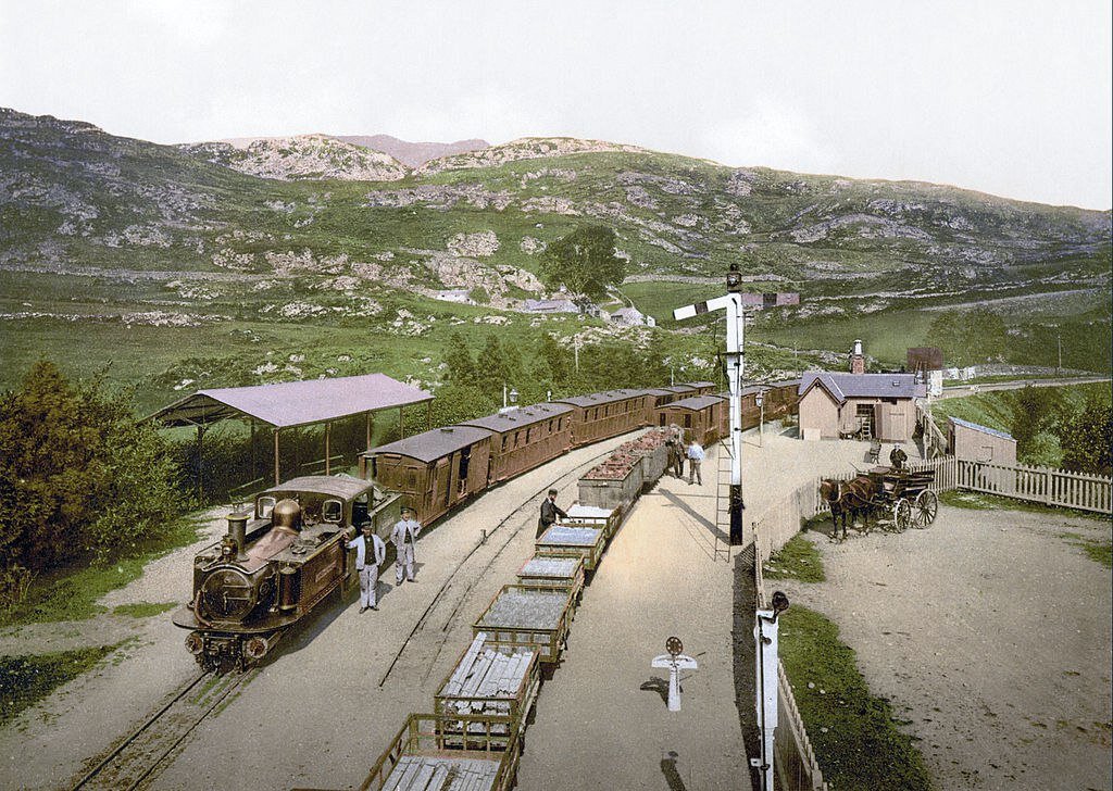 Станция «Тан-и-Булкс». Около 1900 г. 