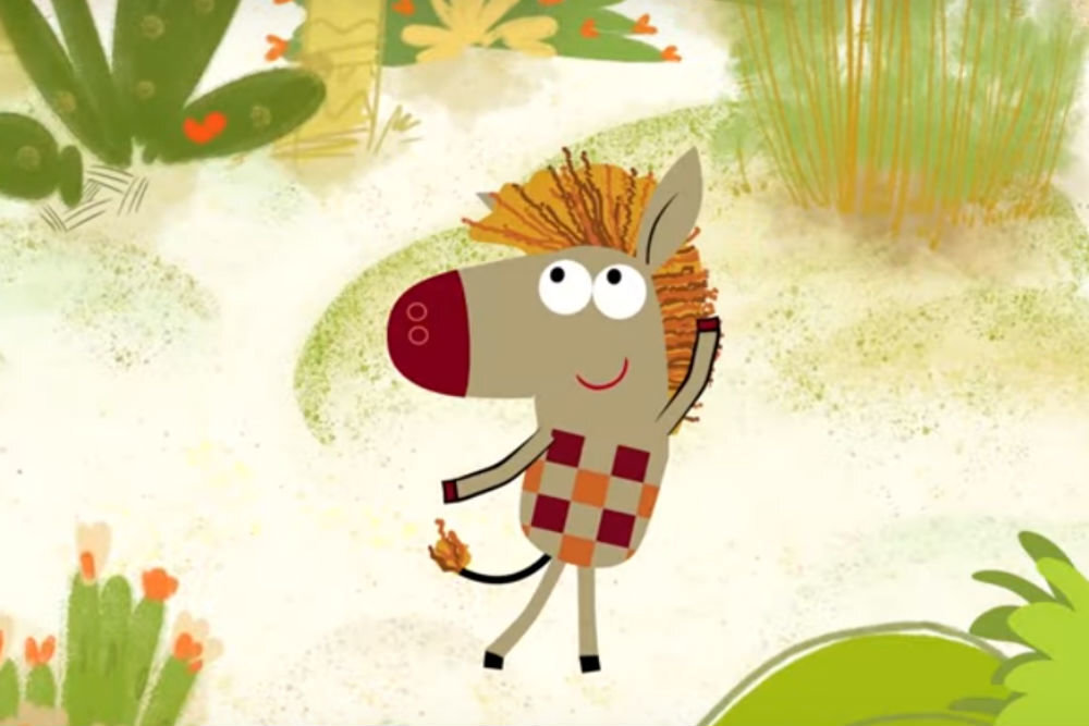 Кадр из сериала.