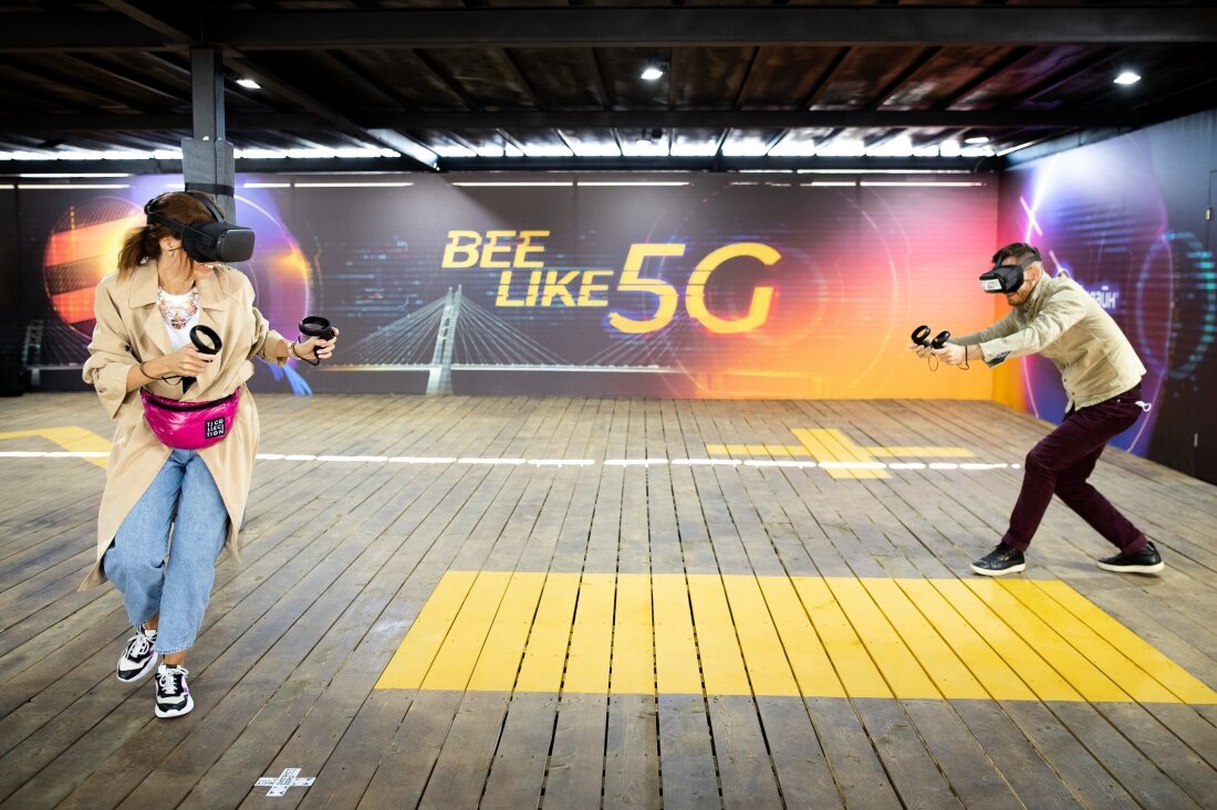 Тестирование 5G в играх виртуальной реальности