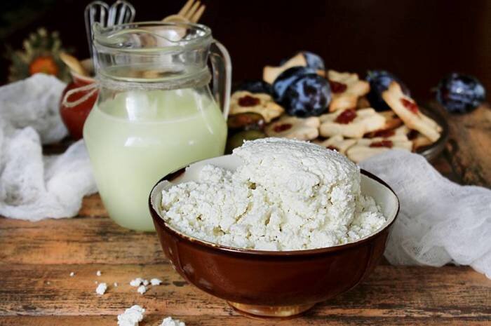 Готовим творог.