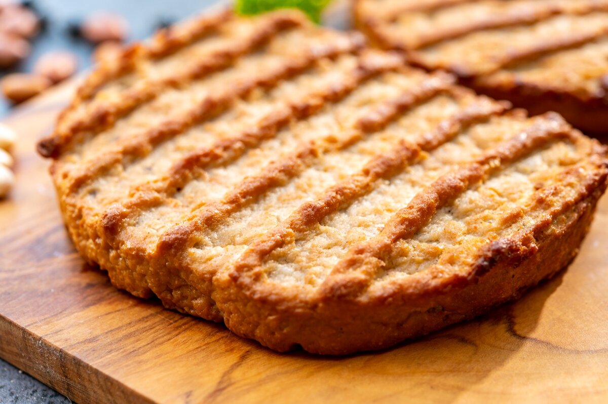 Котлета на основе растительного белка