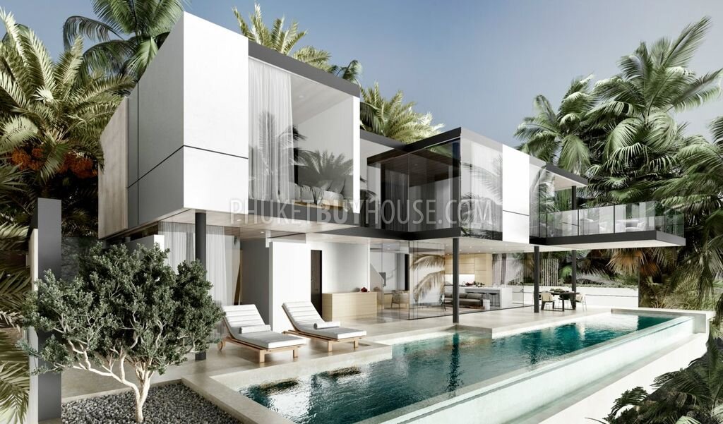 Phuket Buy House | Роскошные виллы в новом проекте на пляже Лаян. Виллы с панорамным видом на море, на 2 и 3 спальни