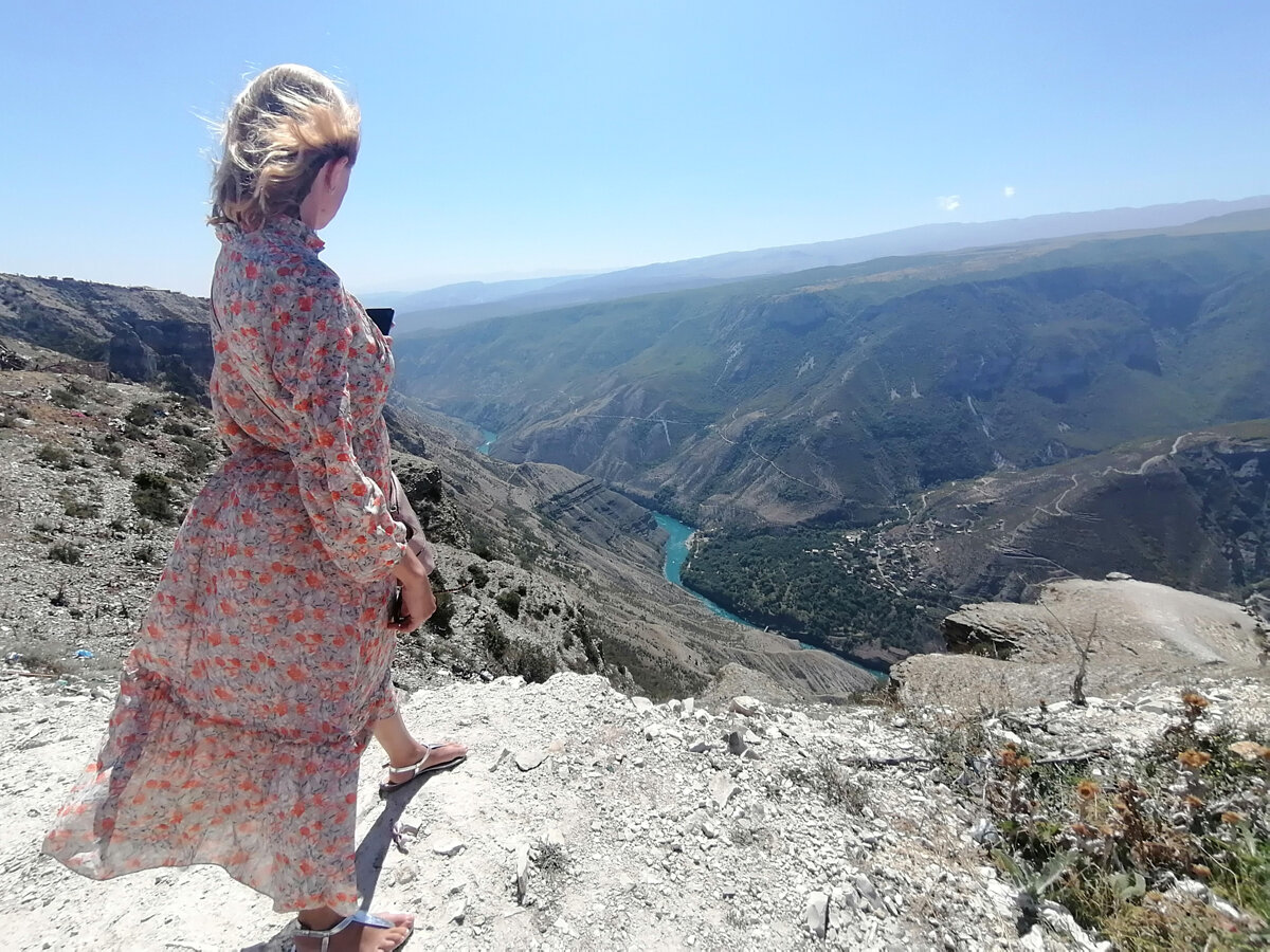 Смотровая площадка Сулакского каньона. Фото из личного архива автора.