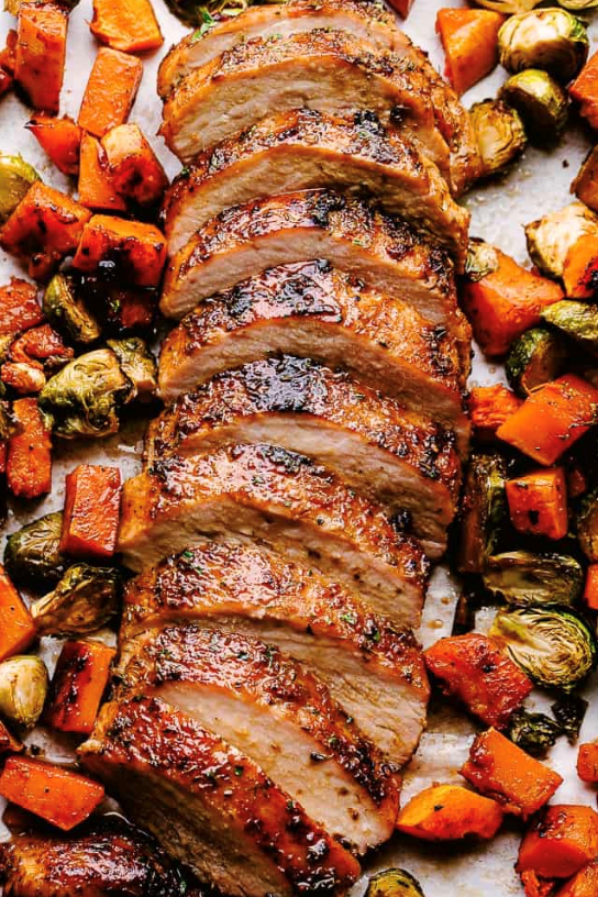 Классическая подача блюда