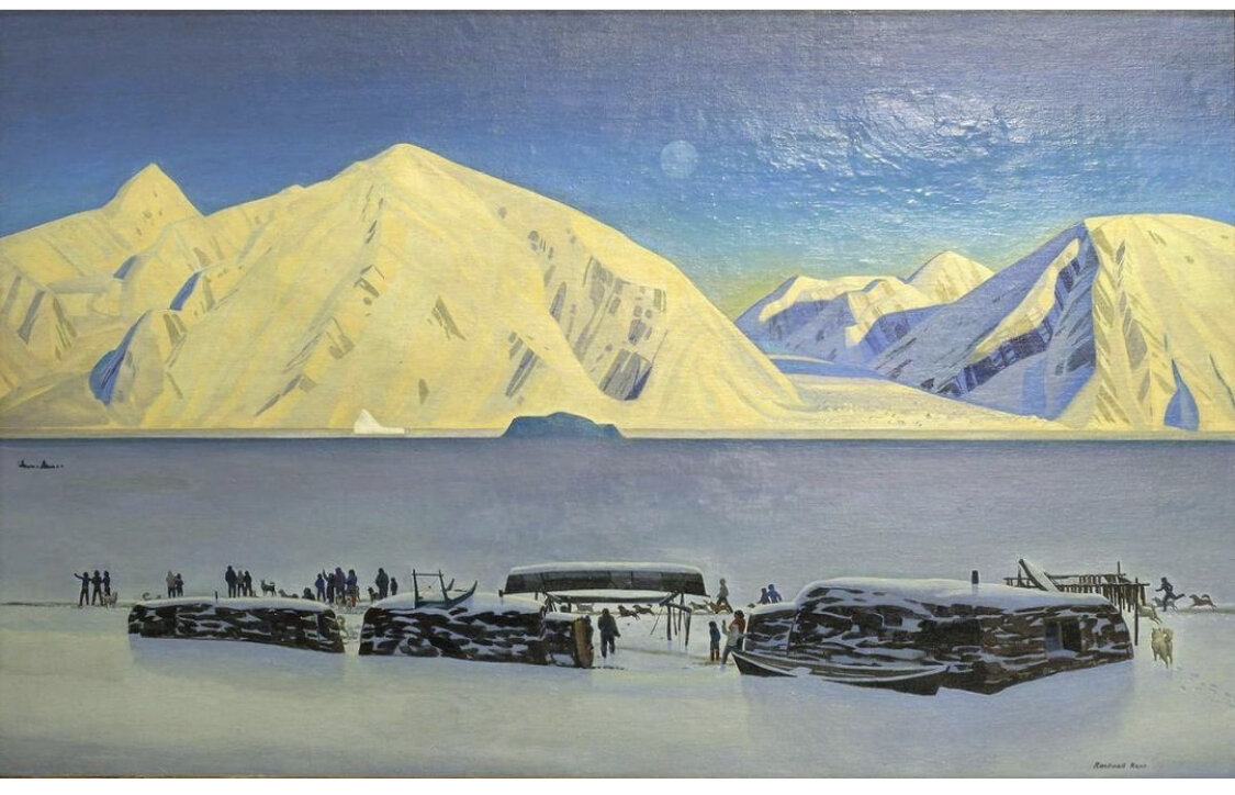 Рокуэлл Кент «Прибытие почты» (1935-1941)