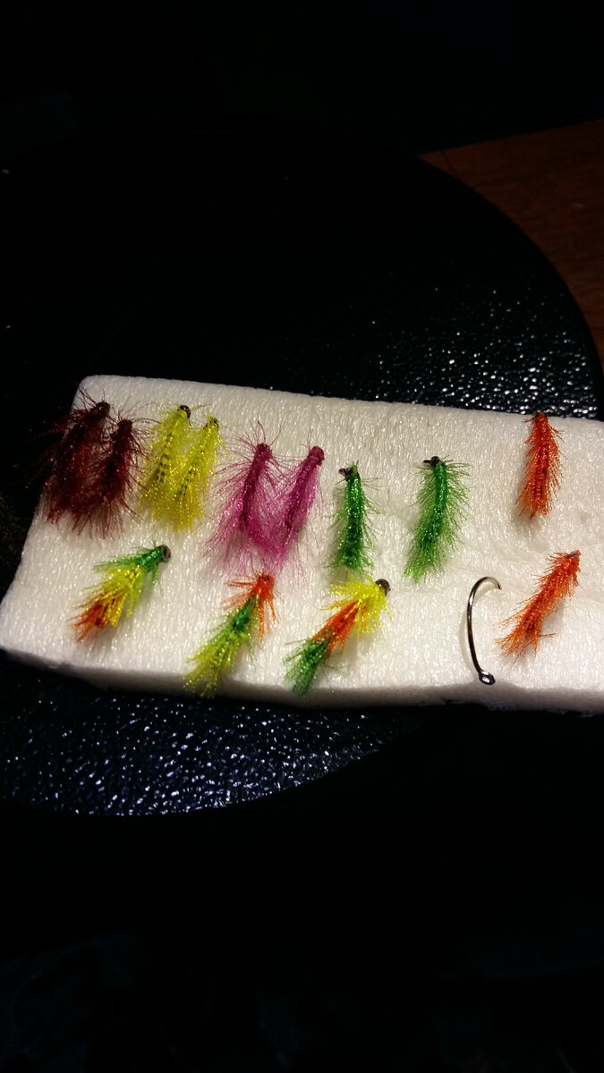 Мушки на омуля.