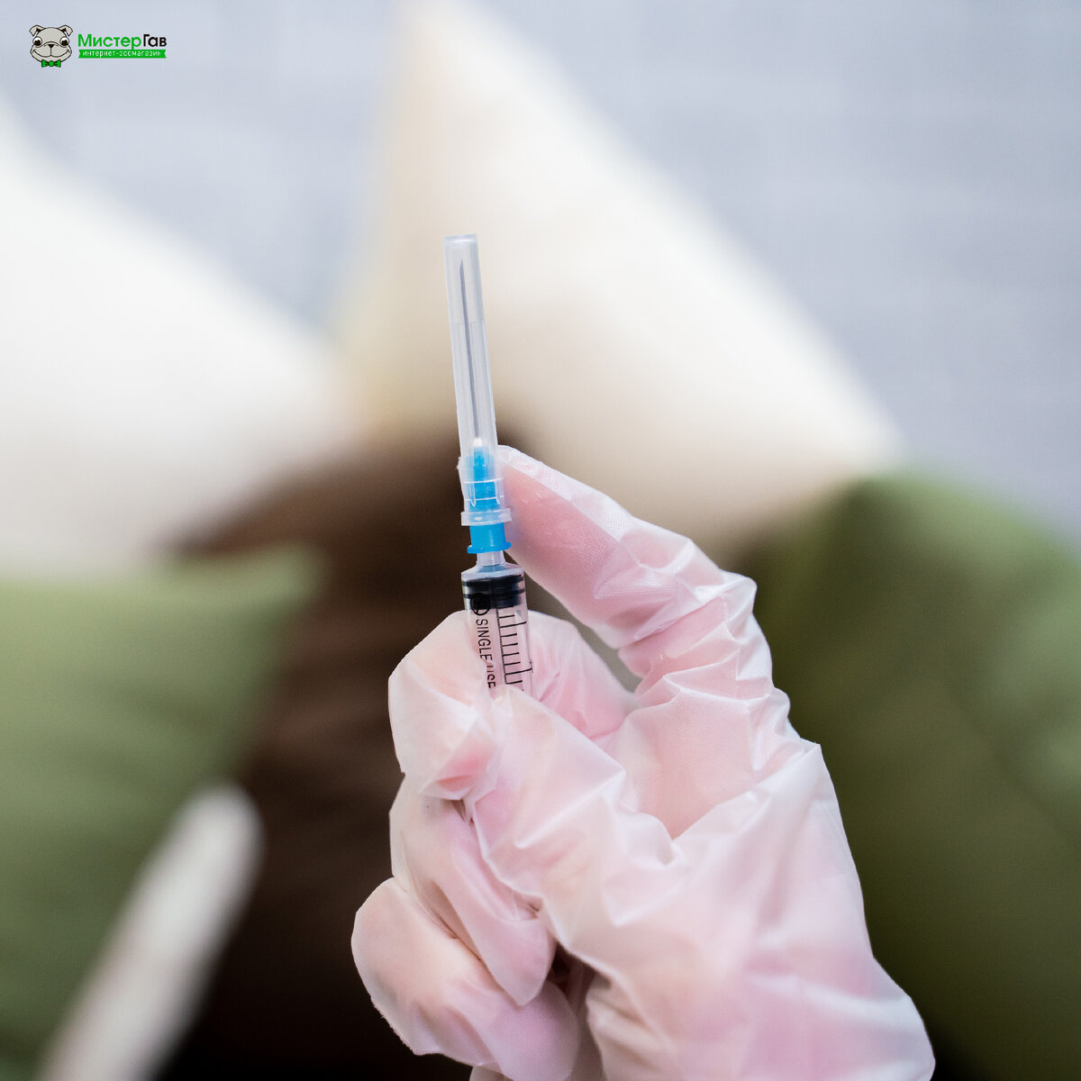 Фото интернет-магазина Мистер Гав. Инъекции животным.