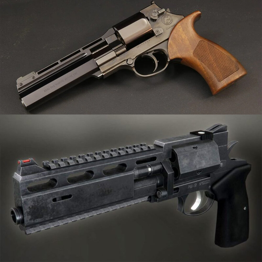 Автоматические револьверы Mateba 6 Unica и РШ-12