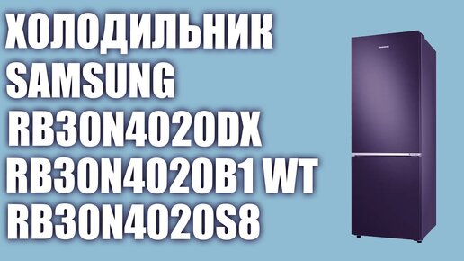 Холодильник Samsung RB4000 (RB30N4020B1 WT, RB30N4020DX, RB30N4020S8) c Fresh Zone, 290 л