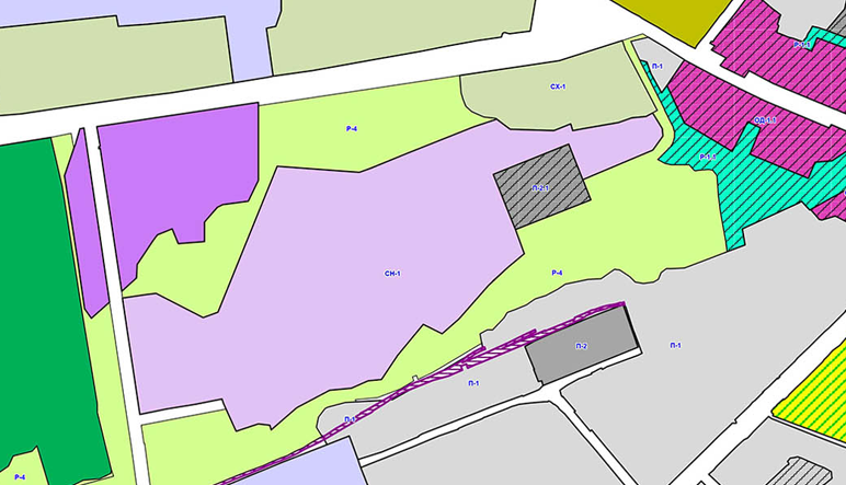 Карта градостроительного зонирования саратов