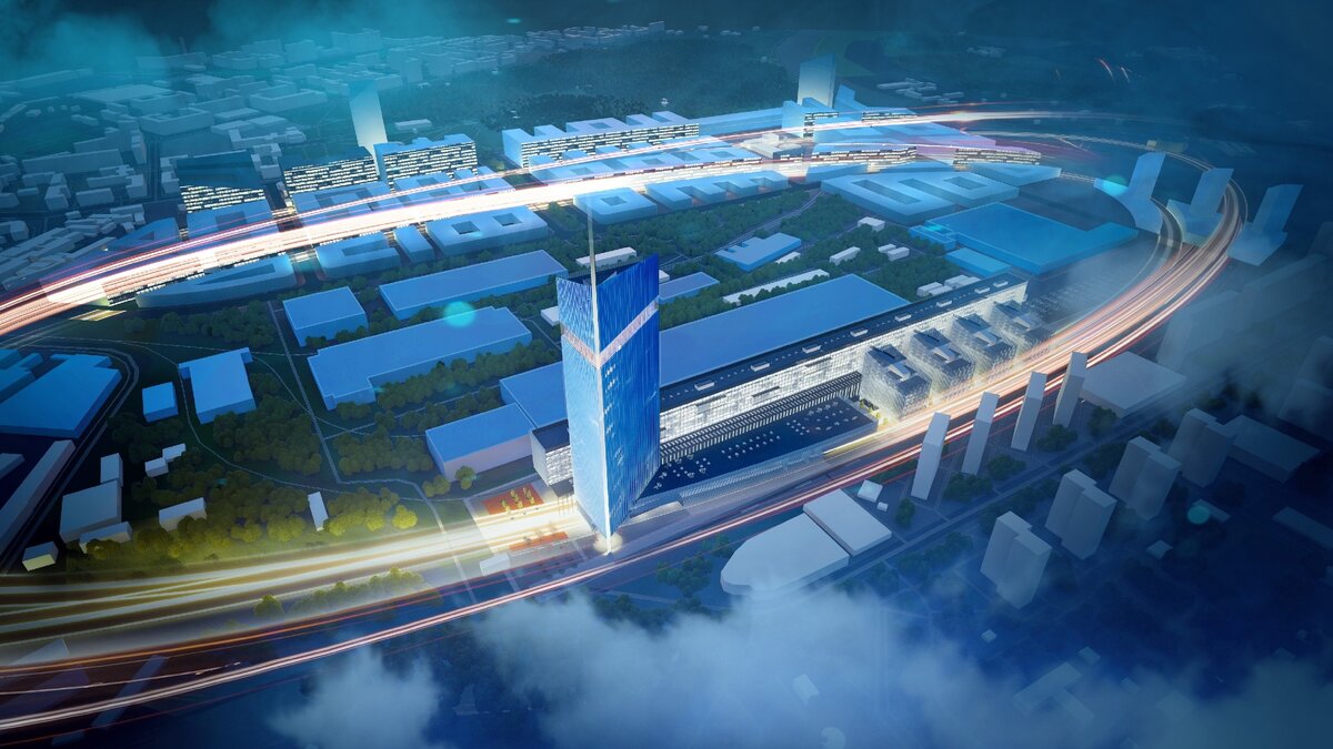 Вид будущего Национального космического центра. Взято из Яндекс-картинок 