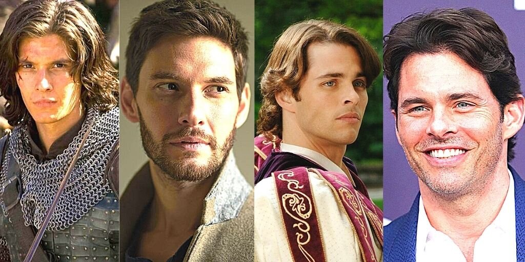 Бен Барнс - 1,2 фото,Дж. Марсден - 3, 4 фото