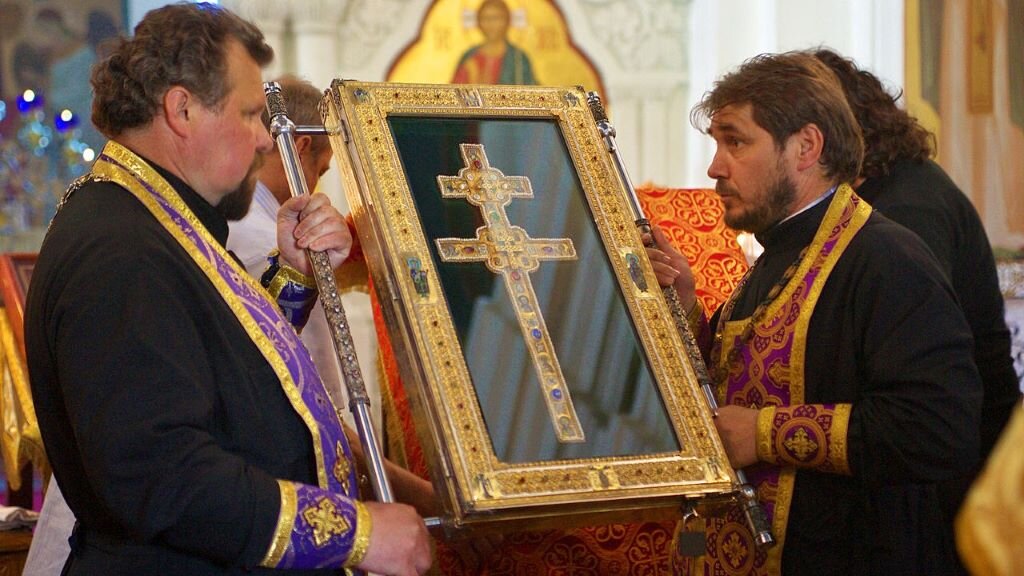 копия креста Ефросиньи Полоцкой