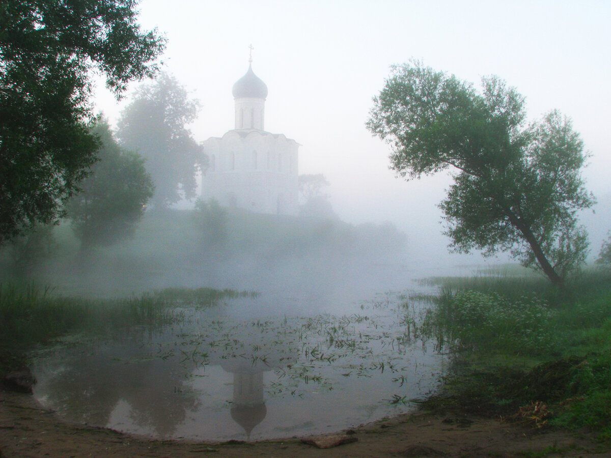 Церковь Покрова на Нерли. Боголюбово, Владимирская область. Фото автора статьи (ещё 1 фото)