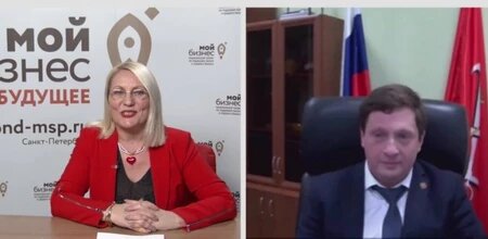 Елена Церетели и Кирилл Соловейчик, организаторы Форума малого и среднего бизнеса