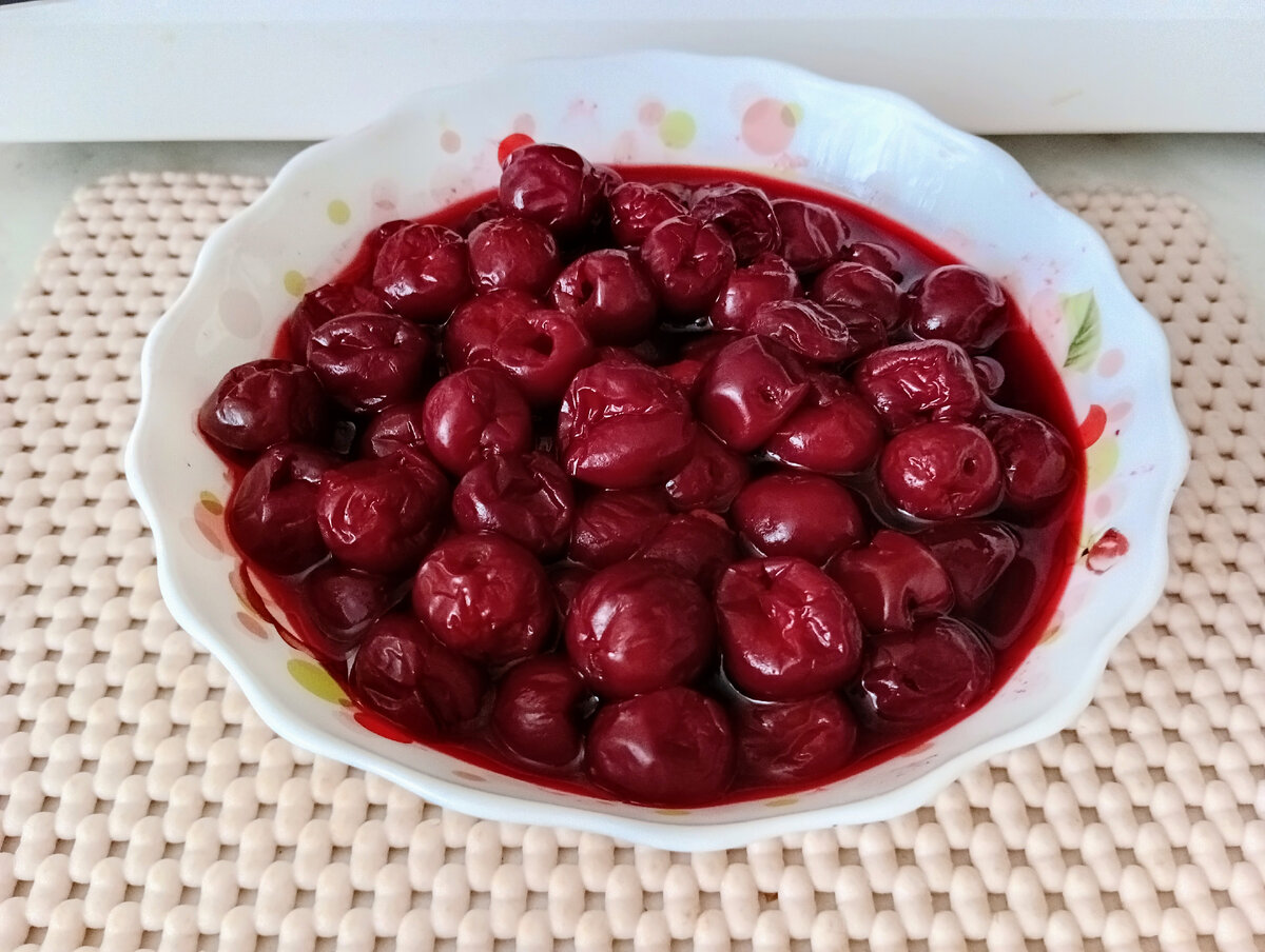 Джем из вишни 🍒🍒🍒