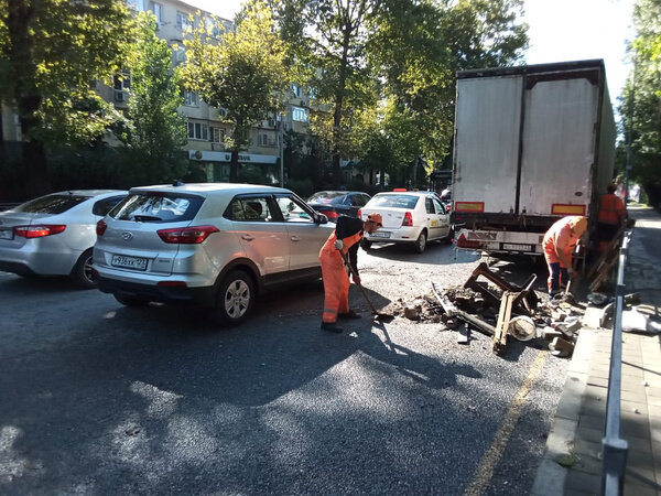 Последствия наводнения в Сочи. Обложка © VK / Администрация города Сочи