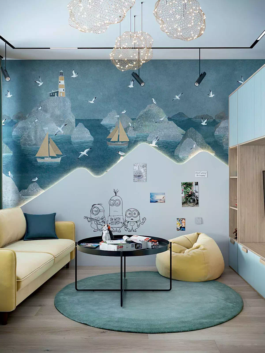 Декоративная панель с магнитно-маркерным покрытием и подсветкой