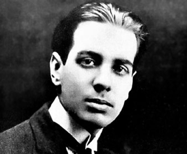 Хорхе Луис Борхес в молодости