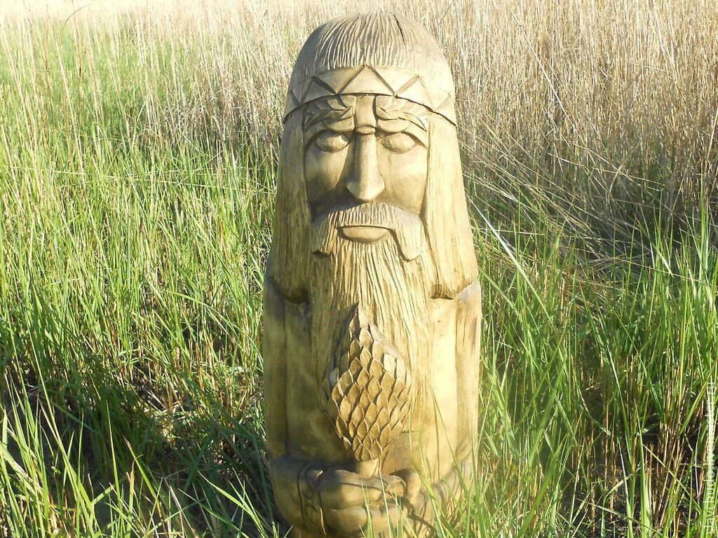 Бог Чур межевой столб. Фото из открытого источника