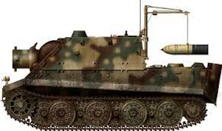 Sturmmörserwagen 606/4 mit 38cm RW61 “Sturmtiger”.