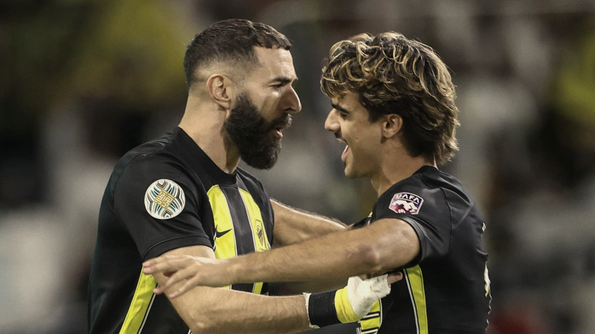 Кажется, Бензема рад очередному пополнению...