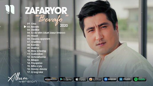 ZafarYor - Bevafo nomli albom dasturi 2020