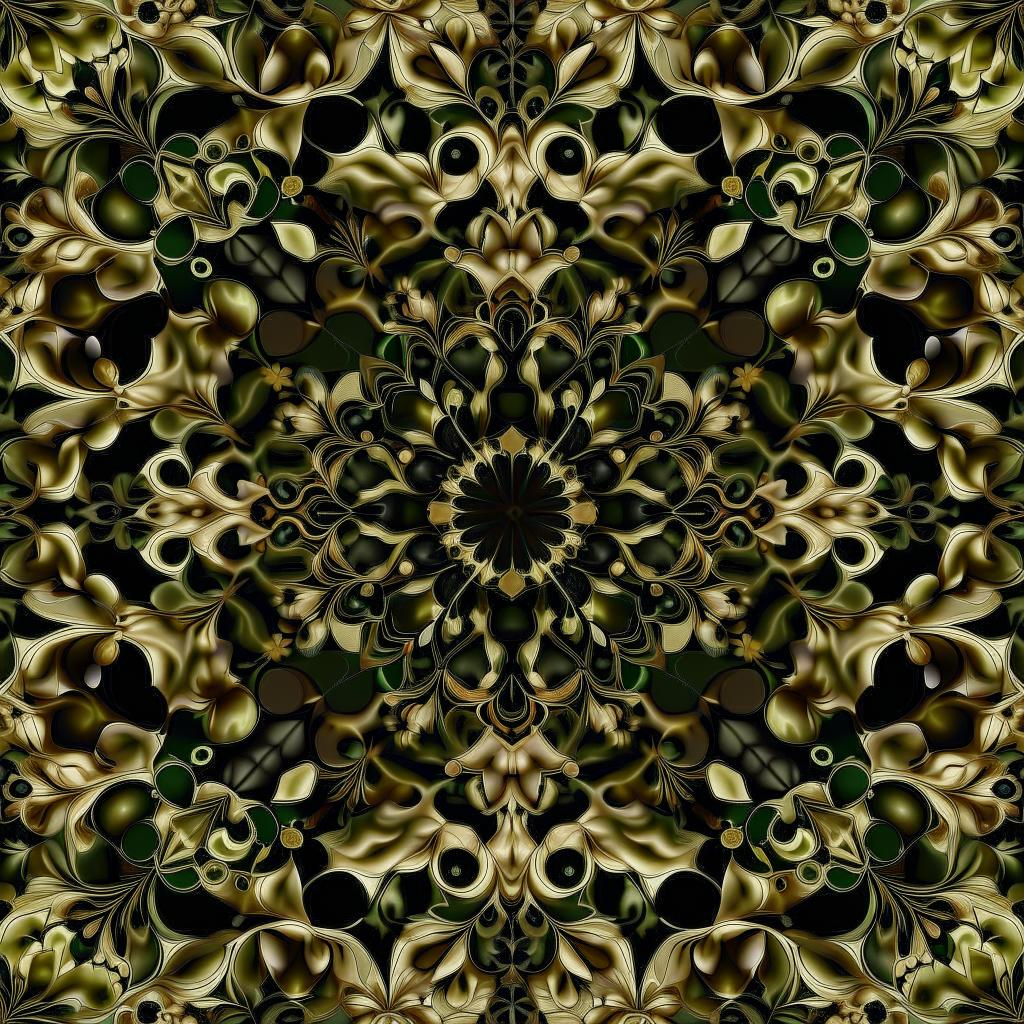 Этот узор "соткан" Нейросетью