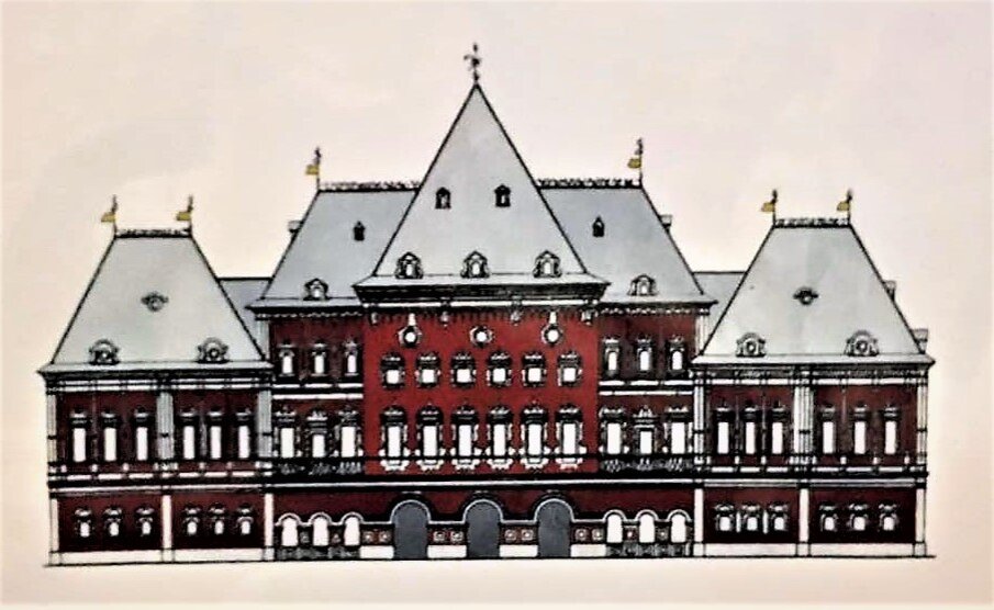 Дворец Петра на Яузе. Современная реконструкция. 