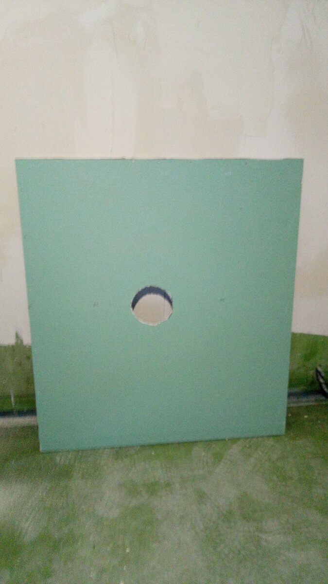 Отверстие под светильник в гипсокартоне