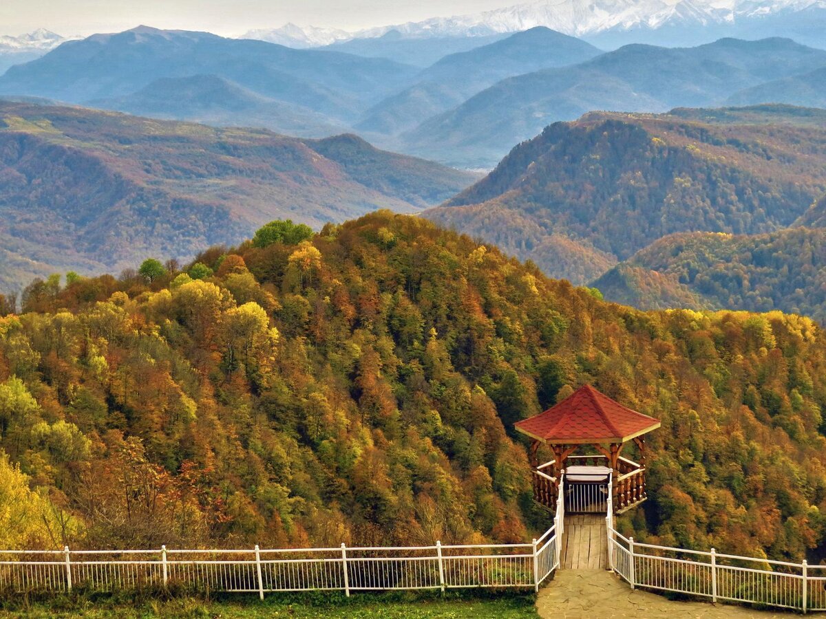 Плато Лаго Наки в октябре