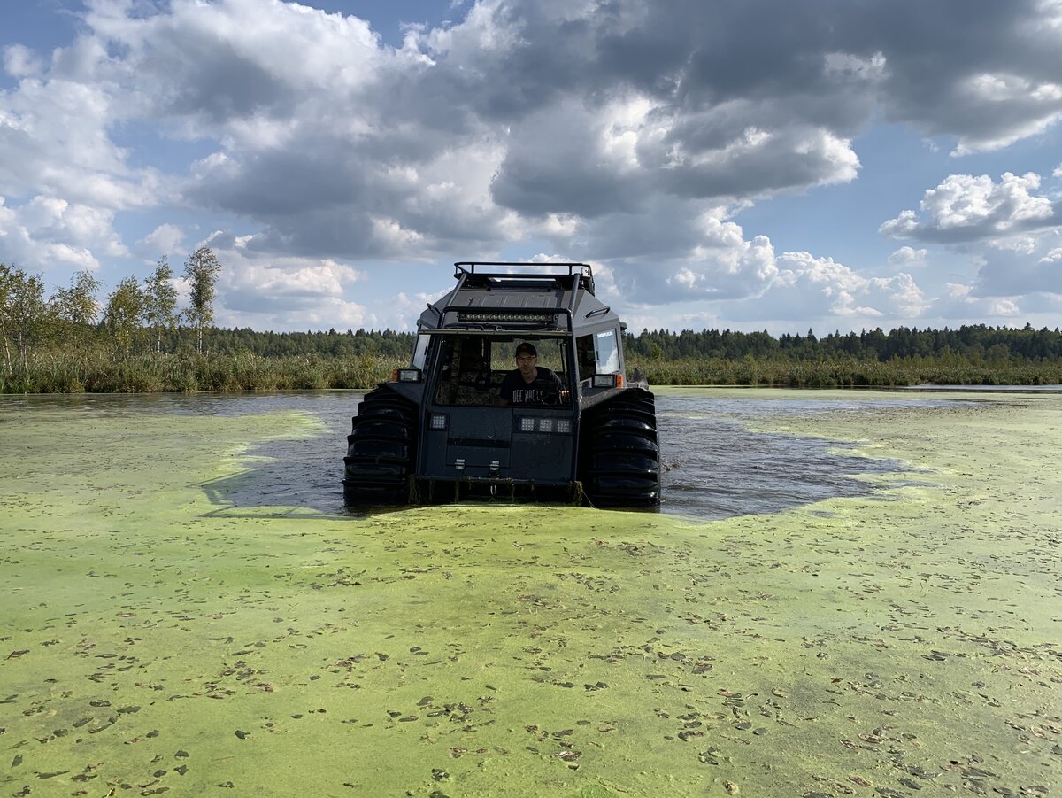 Вездеход болотоход Шерп