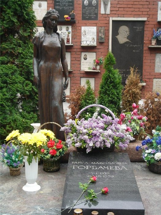 Памятник Раисе Горбачевой на Новодевичьем кладбище. Новодевичье кладбище могилы.