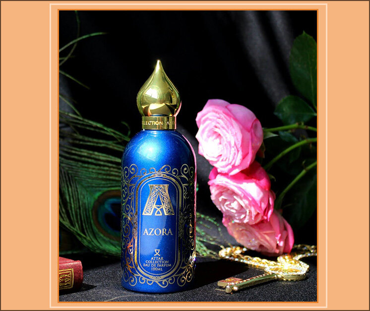 Флер де сантал атар. Attar AZORA. Attar collection Azalea EDP 100 ml Tester. AZORA духи. Духи Азур арабские синие.