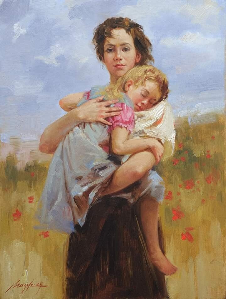 Николай Мазур, "В маковом поле"