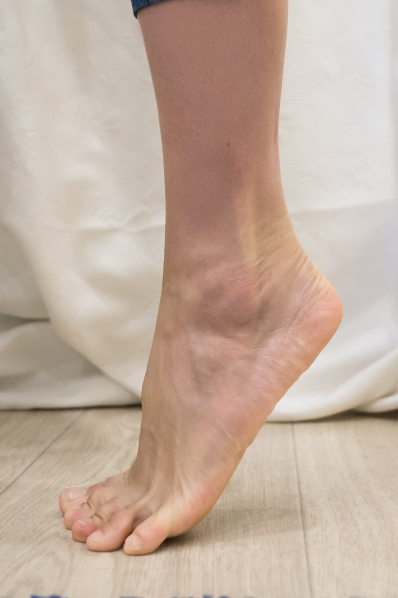 подъем на стопе с опорой 