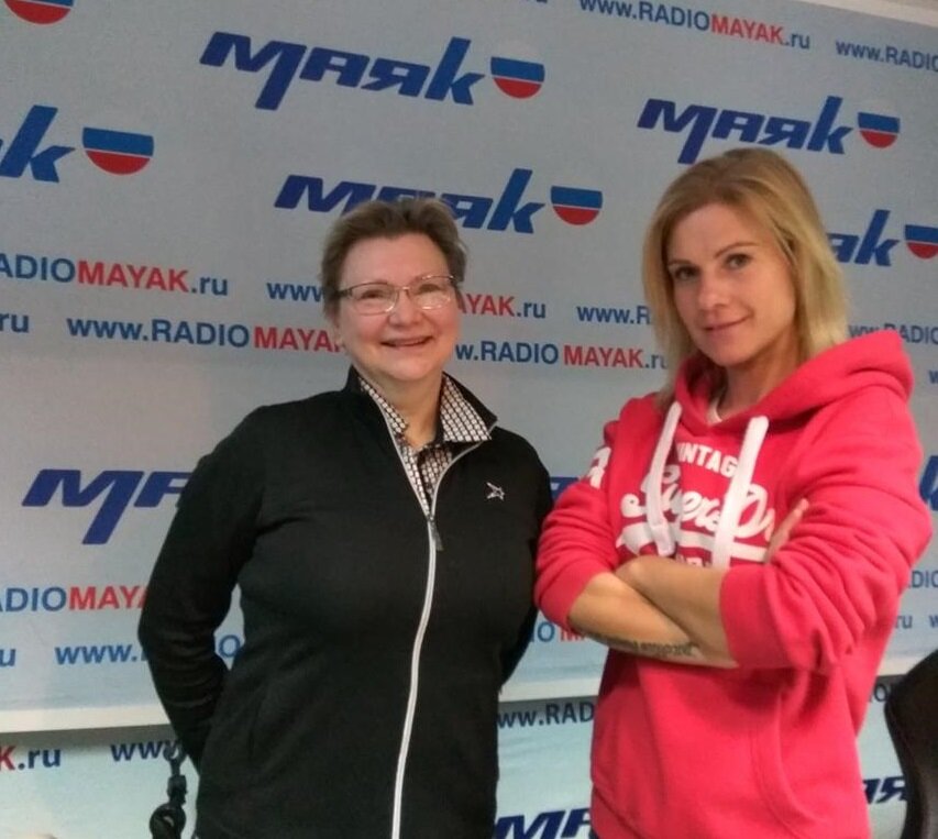 Надежда Якимочкина в гостях у Радио Маяк 