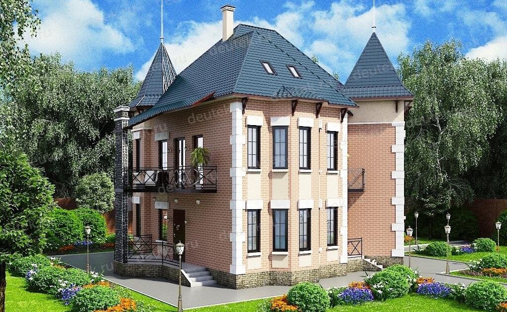 Проект дома из панелесборного монолита DT0269