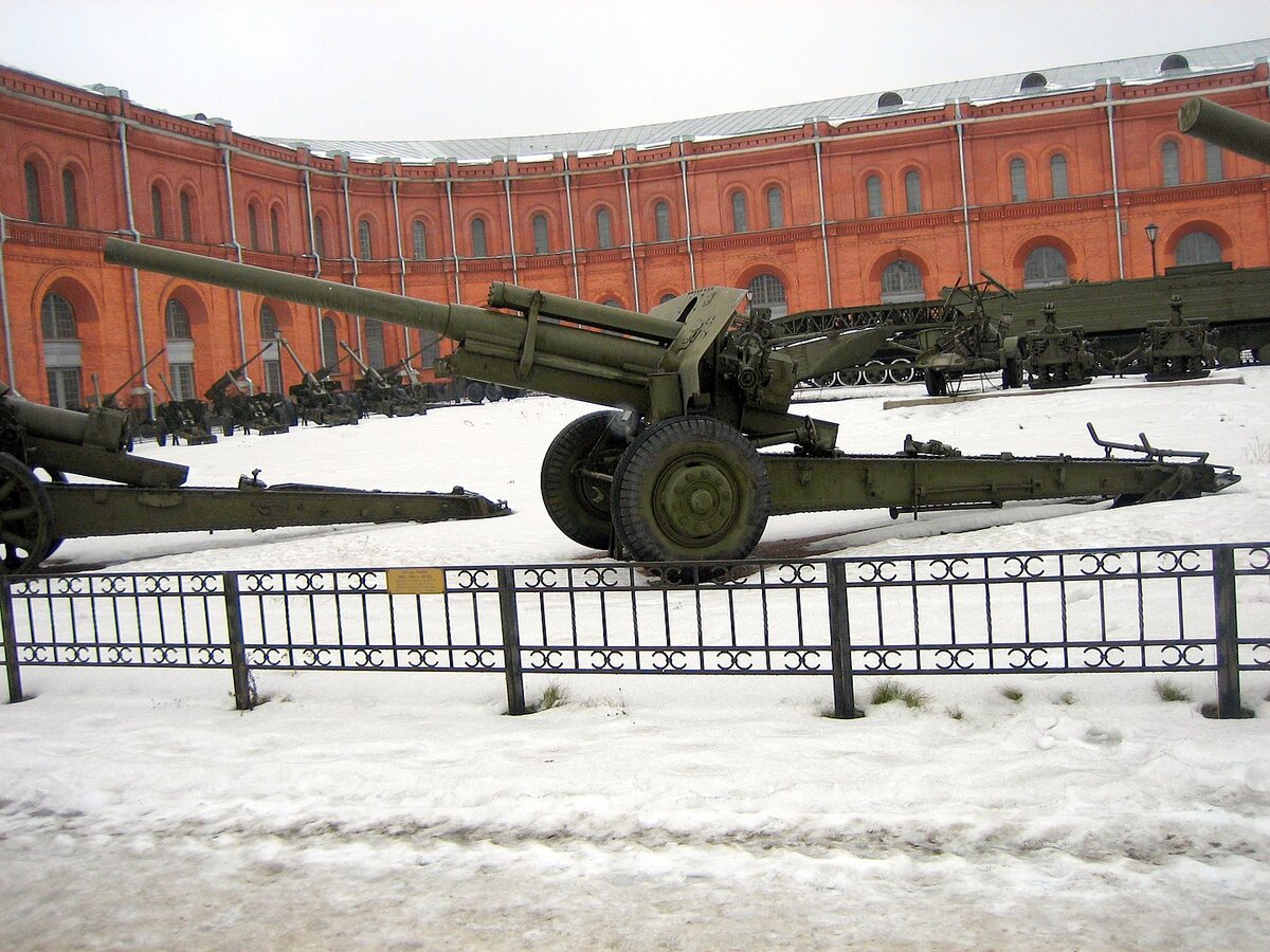 107-мм дивизионная пушка образца 1940 года (М-60) Источник фото: wikipedia.org Автор: Saiga20K
