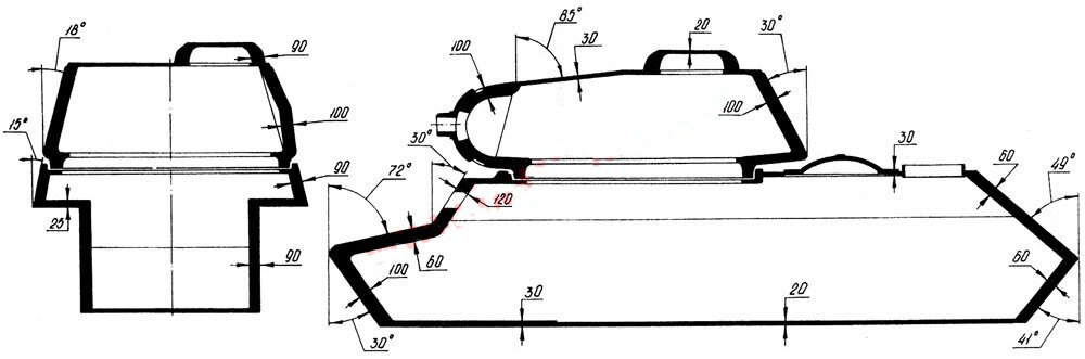 Танк ис 2 чертежи